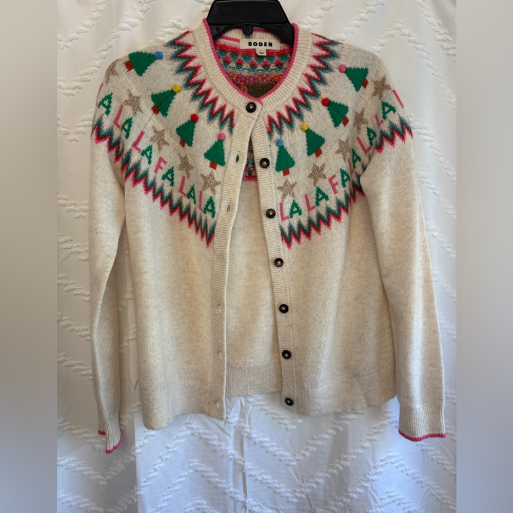 BODEN FA-LA-LA cardigan